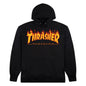 Thrasher Flame Logo Hoodie - Black