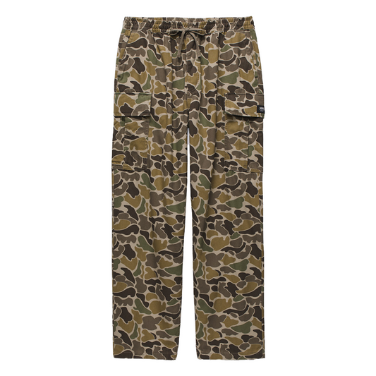 Vans Range Cargo Baggy Tapered Elastic Pants - Camo