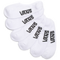 Vans Classic No Show 3 Pack Socks - White