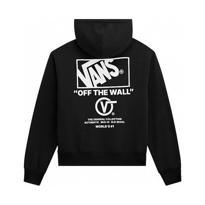 Vans Stacked Hi Pullover Hoodie - Black/White