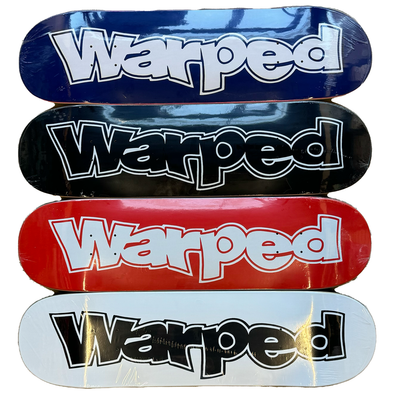 Warped Logo Deck