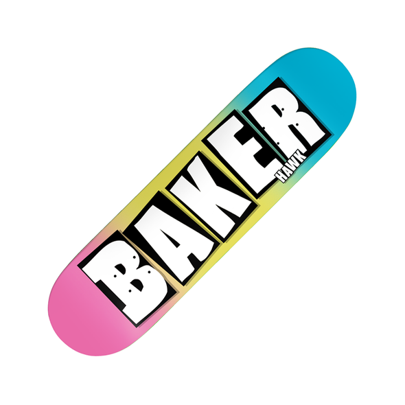 Baker Riley Hawk Brand Name Sherbert Deck 8.25