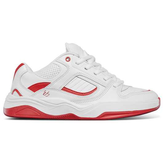 éS TJ Rogers Shoes - White/Red