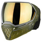 Empire EVS Paintball Mask Thermal Gold Mirror Lens - Crystal Olive Ice/Grey