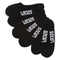 Vans Classic No Show 3 Pack Socks - Black