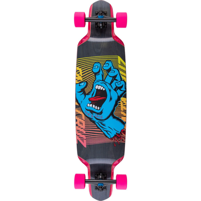 Santa Cruz Split Hand Drop Down Longboard 9.5