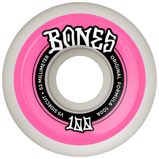 Bones Original Formula Sidecut X-Formula 53mm 100D Wheels