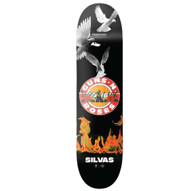 Primitive X Guns N' Roses Silvas Next Door Deck 8.38