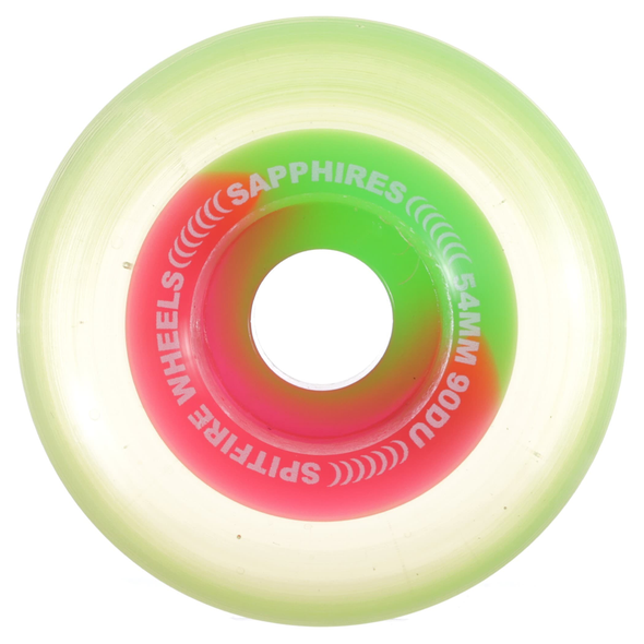 Spitfire Sapphires 90D Wheels (Pink/Green)