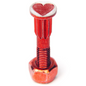 Screw City Heart 1" Hardware