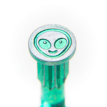 Screw City Alien 1" Hardware - Green