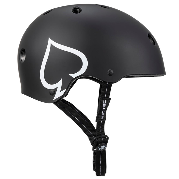 Pro Tec Low Pro Certified Helmet S/M (Matte Black)