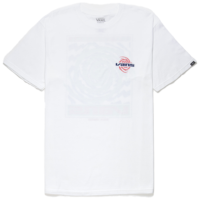 Vans Wormhole Warped T-shirt (White)