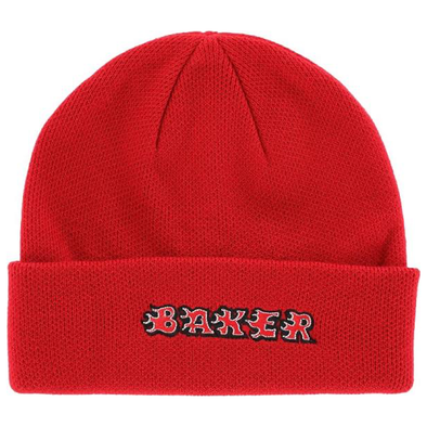 Baker Flames Beanie (Red)