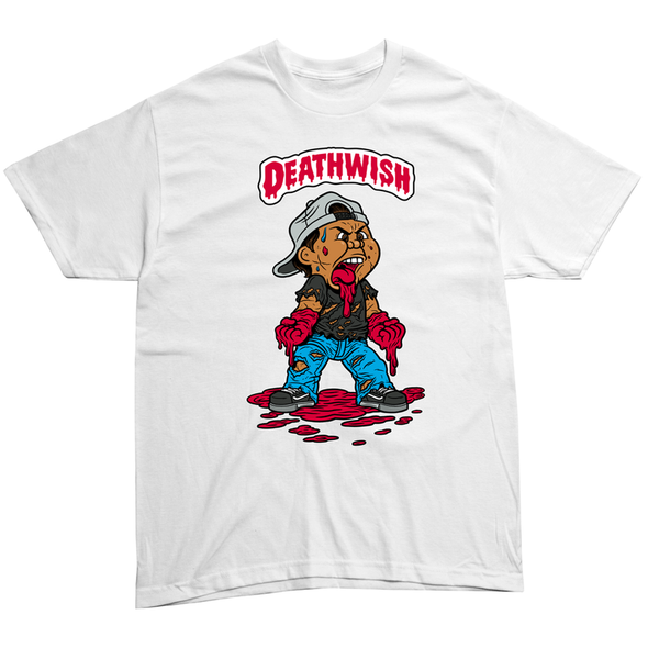 Deathwish Low Life Kids T-Shirt (White)