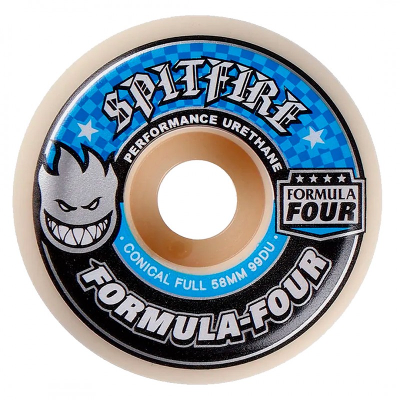 Spitfire Formula Four Conical Full 58mm 99D Wheels