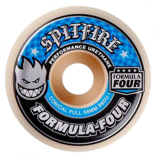 Spitfire Formula Four Conical Full 58mm 99D Wheels