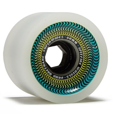 Spitfire Superwides Ice Grey 80D 60mm Wheels (Grey)