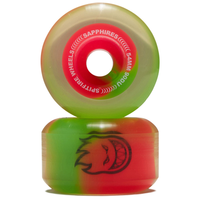 Spitfire Sapphires 90D Wheels (Pink/Green)