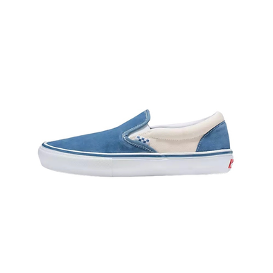 Vans Skate Slip-On (Cream/Light Navy)