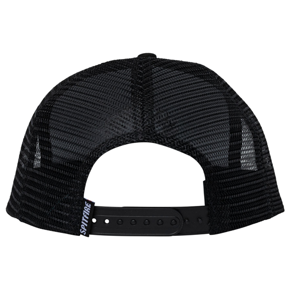 Spitfire Chrome Venom Snapback Hat (Black)