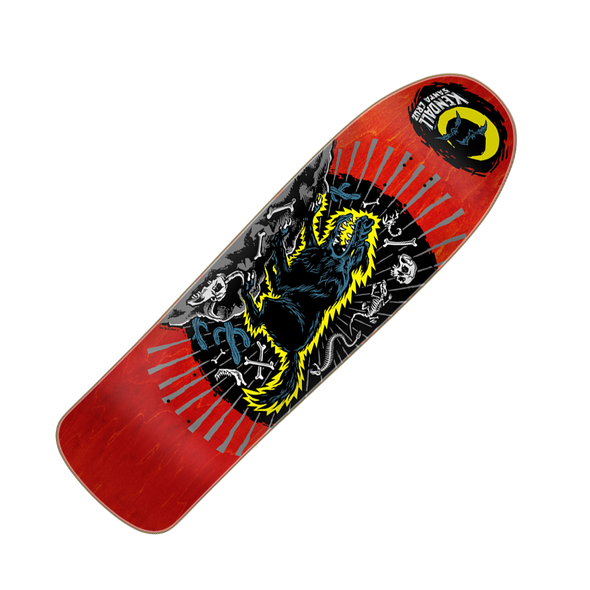 Santa Cruz Kendall Wolf Reissue Deck 9.28