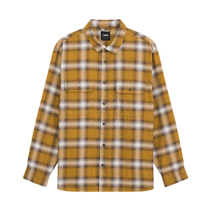 Vans Lawson Plaid Flannel Shirt - Fuel Yellow