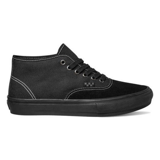Vans Skate Authentic Mid Shoes - Blackout