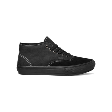 Vans Skate Authentic Mid Shoes (Blackout)