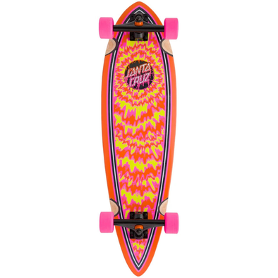 Santa Cruz Toxic Dot Pintail Cruiser Longboard 9.20