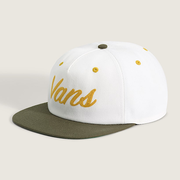 Vans Gotsie Unstructured Snapback Hat (Dried Kelp)