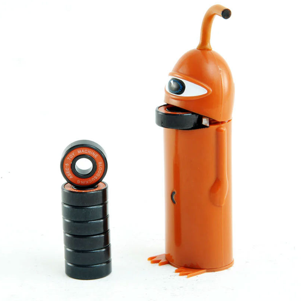 Toy Machine Skateboard Abec 5 Bearings (Orange)