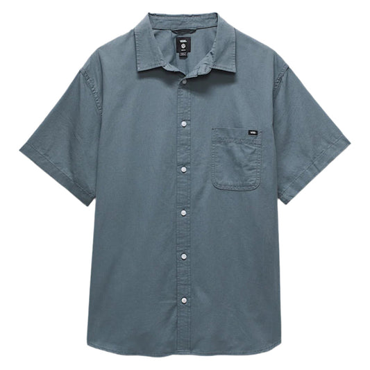 Vans Lawson Woven T-Shirt - Stormy Weather Blue