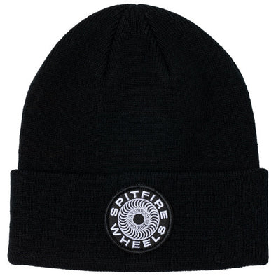 Spitfire Wheels Beanie Classic 87 Swirl Patch Black