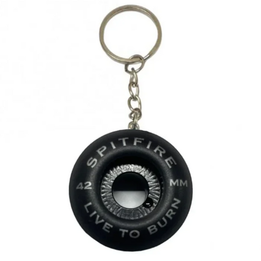 Spitfire OG Classic Wheel Keychain - Black
