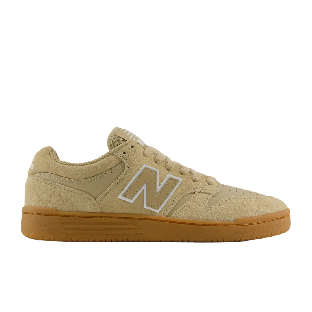 New Balance Numeric 480 Shoes - Beige/White