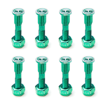 Screw City Alien 1" Hardware - Green