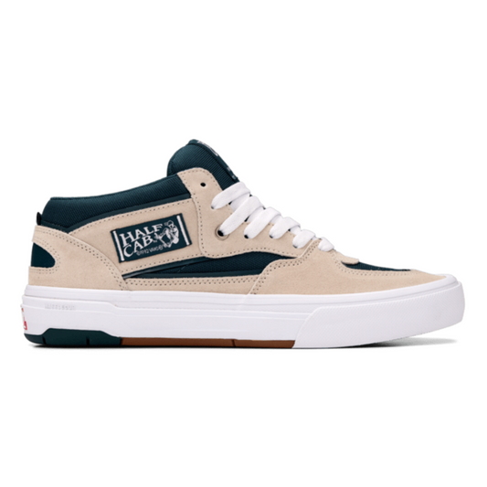 Vans Skate Half Cab Wafflecup Shoes - Oatmeal/Deep Teal