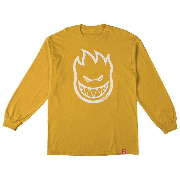 Spitfire Wheels Longsleeve Shirt Bighead (Gold/White)