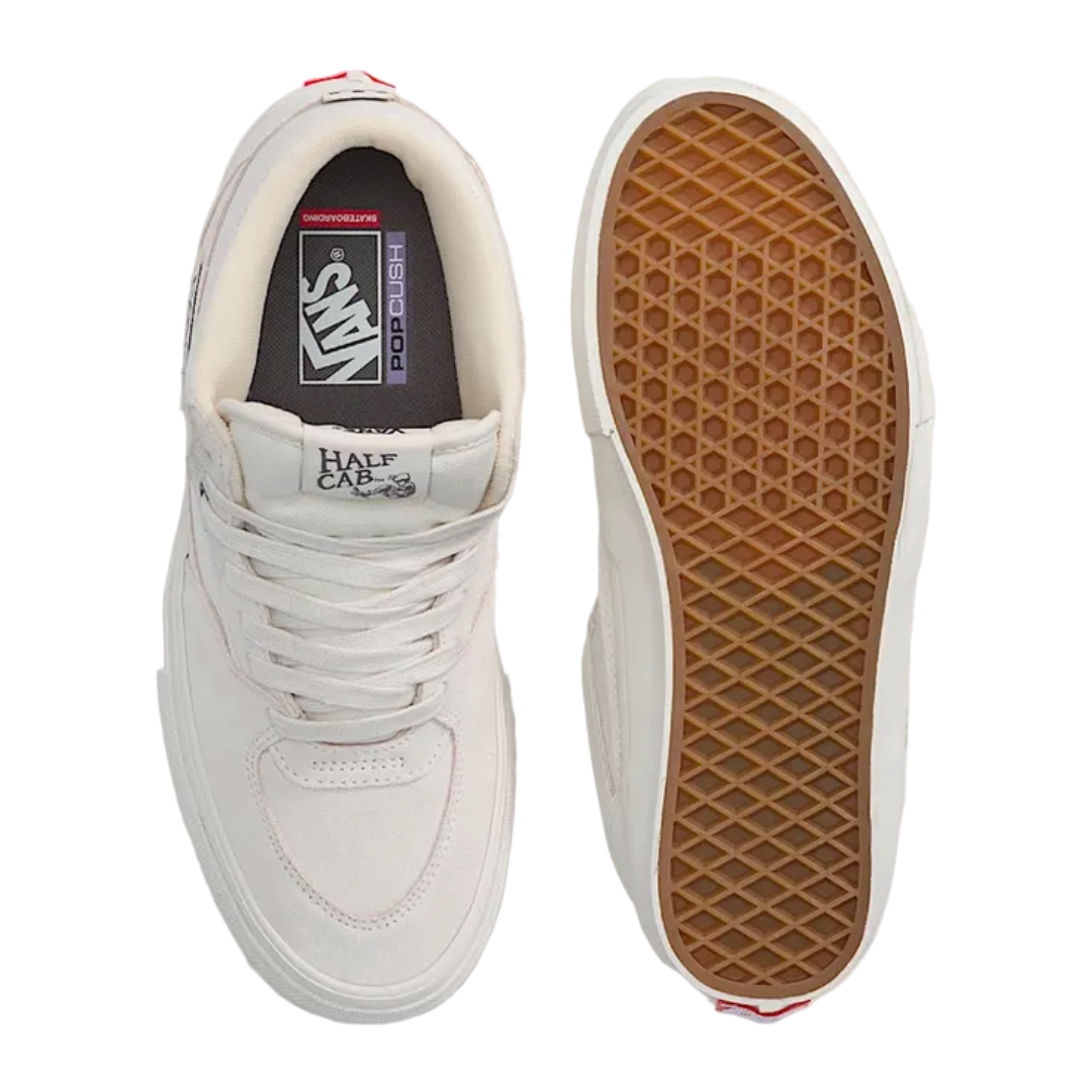Vans Skate Half Cab Shoes - Marshmallow