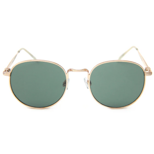 Happy Hour Holidaze G-15 Sunglasses - Green/Gold
