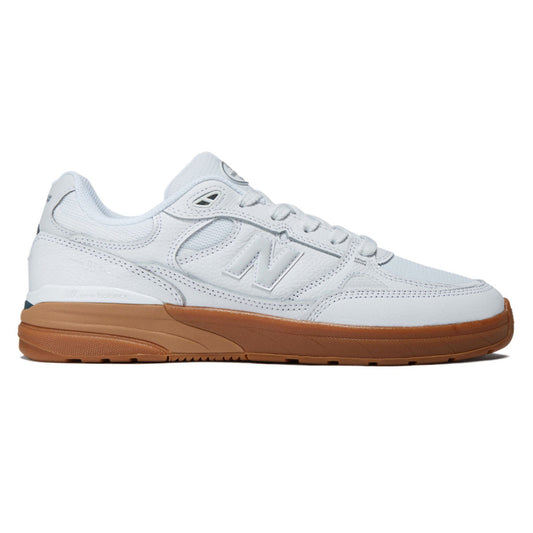 New Balance Numeric 933 Andrew Reynolds Shoes - White/Gum