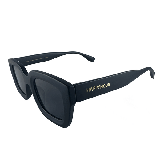 Happy Hour Camden Dark & Stormy Sunglasses - Matte Black