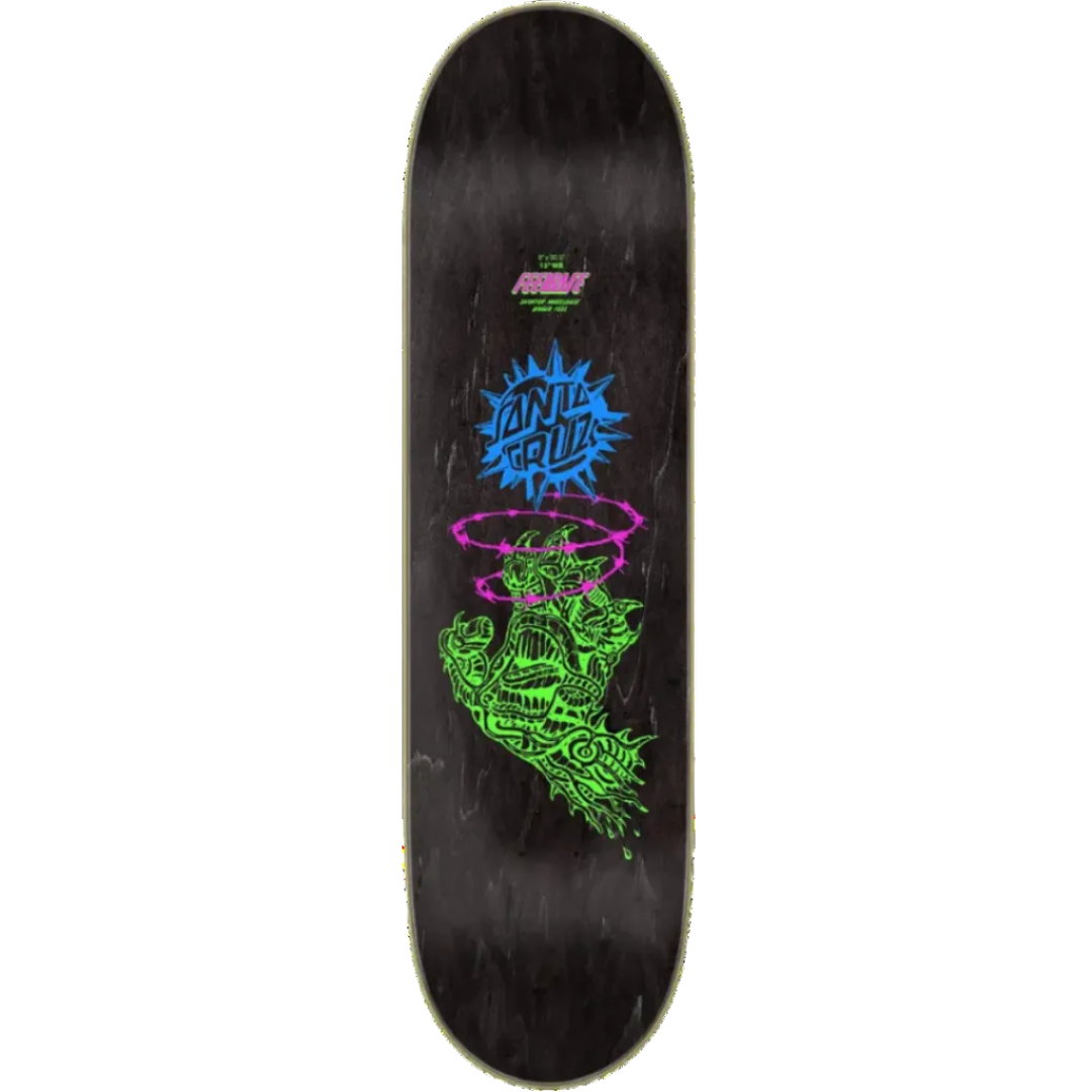 Santa Cruz Scourge Hand FeelBase Deck 8.0