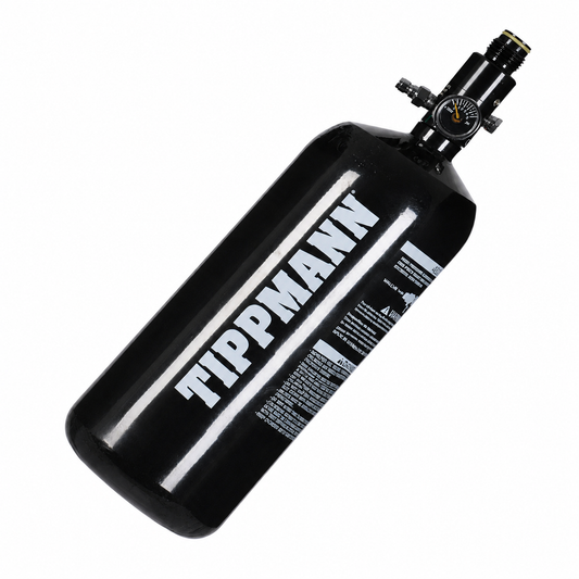 Tippmann 48/3000 Flat Bottom Aluminum Compressed Air Tank - Black