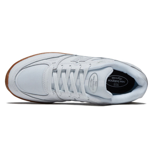 New Balance Numeric 933 Andrew Reynolds Shoes - White/Gum