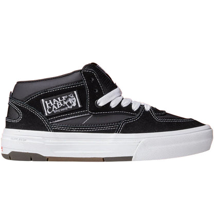 Vans Skate Half Cab Wafflecup Shoes - Black/White