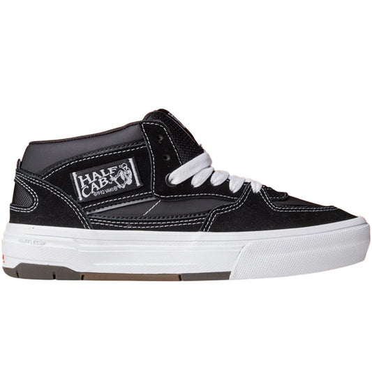 Vans Skate Half Cab Wafflecup Shoes - Black/White