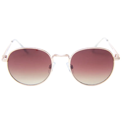 Happy Hour Holidaze Hawk Sunglasses - Gold/Amber