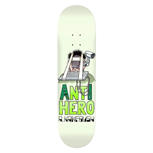 Anti Hero Kanfoush Intelligence Skate Deck 8.4